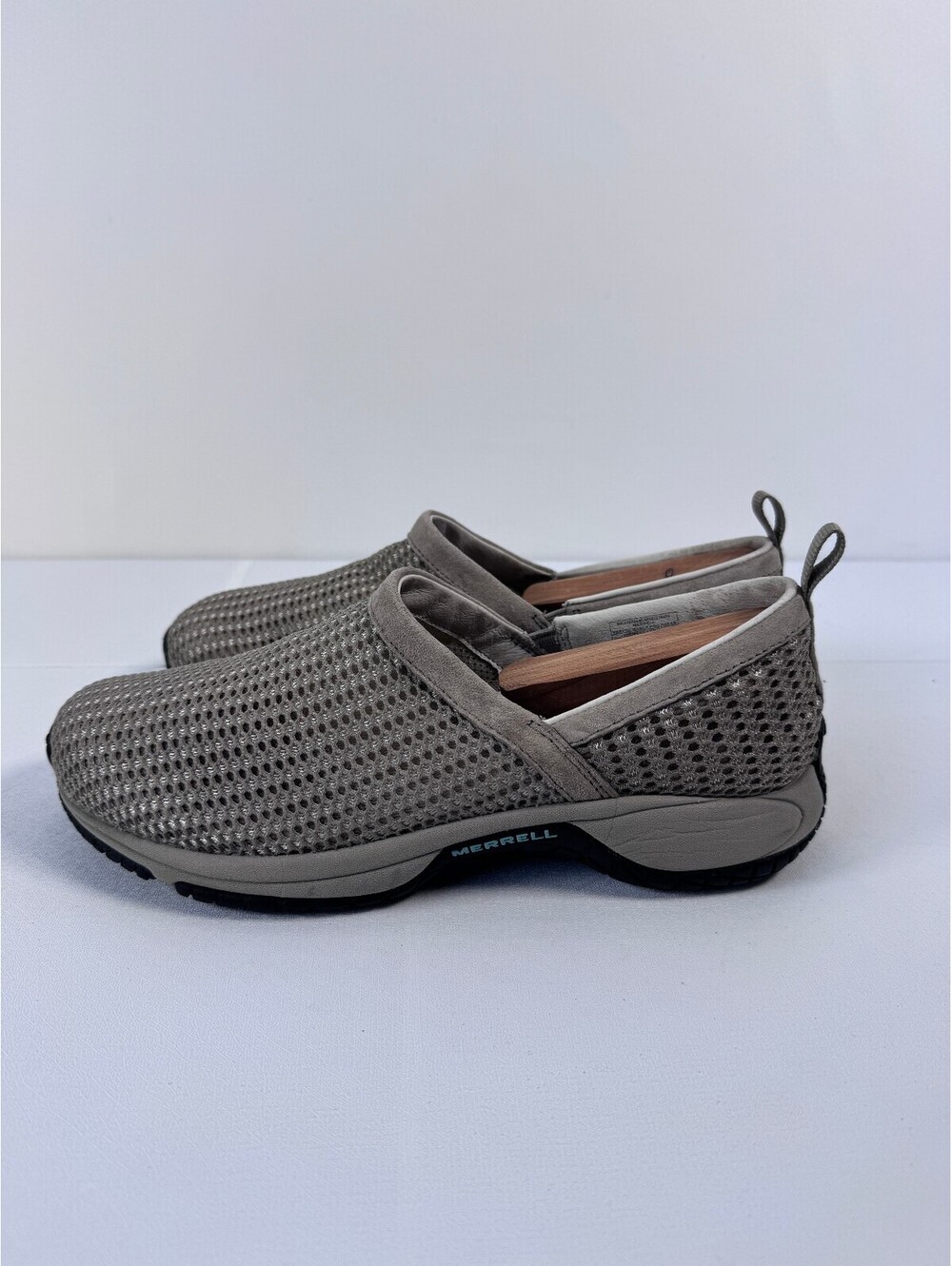 Merrell Encore Adaris Breeze Womens 10 Taupe Mesh Slip On Walking Shoes Y2K